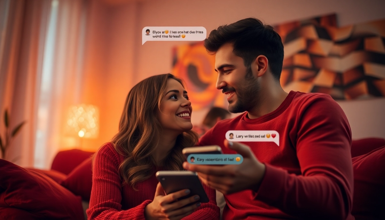 Engaging in playful AI NSFW chat with a cozy setting