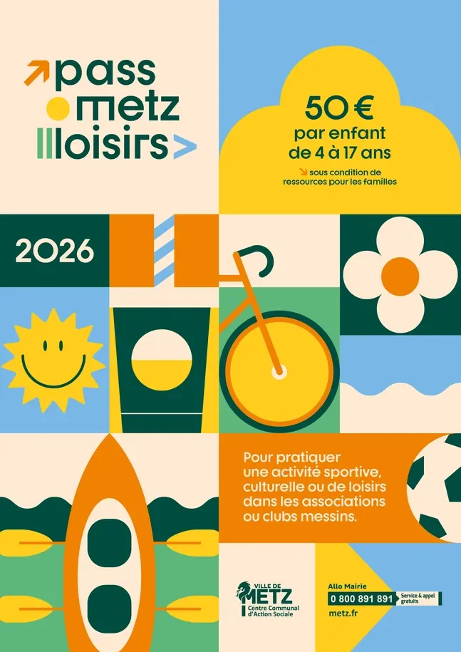 À Metz, une aide allège les loisirs des 4-17 ans