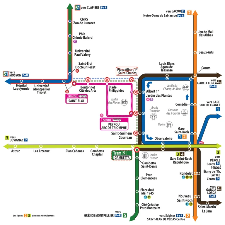 Montpellier: votre trajet en tram change cet été