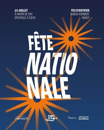 14 juillet à Nancy : fête gratuite, accès à anticiper