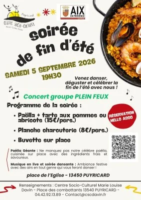 À Aix-en-Provence, Puyricard clôt l’été en concert gratuit