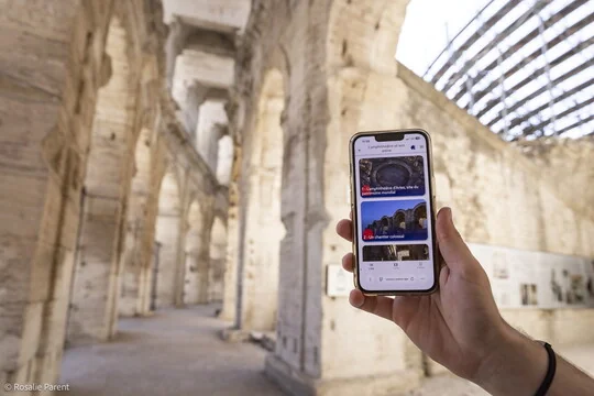 À Arles, une appli rend l’amphithéâtre plus vivant