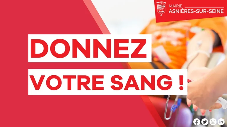 À Asnières, une collecte de sang gratuite le 17 août