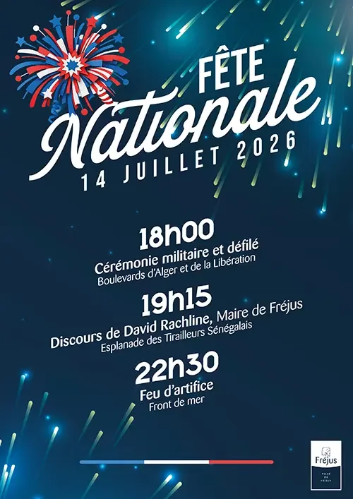 À Fréjus, un 14 juillet gratuit en trois rendez-vous