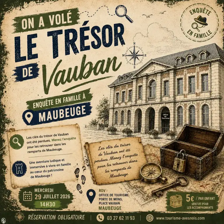 À Maubeuge, une enquête familiale dans les remparts le 29 juillet: jouerenduel.fr