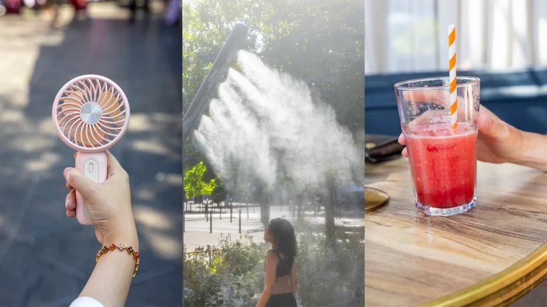 À Vitry, les habitants cherchent l’ombre pendant la canicule