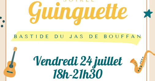 Aix : soirée guinguette gratuite au Jas le 24 juillet