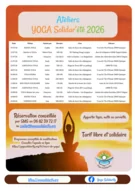 Ashtanga yoga solidaire à Quimper du 12 juin au 31 août: ce qu'il faut retenir