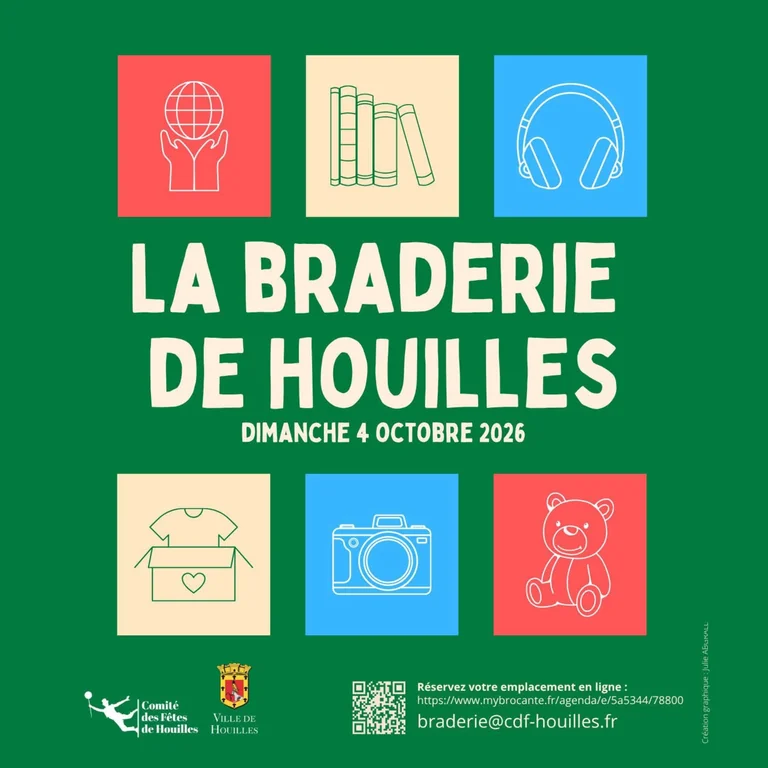Braderie de Houilles : préparez dès maintenant votre emplacement