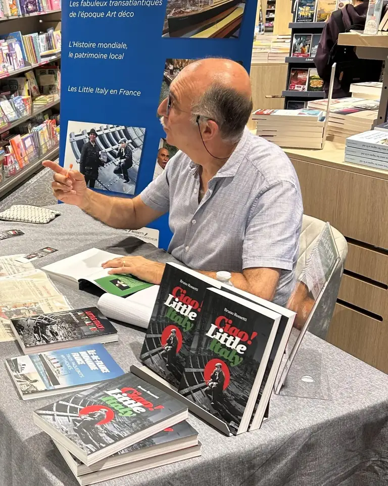 Bruno Rossetti en dédicace samedi à Saint-Nazaire