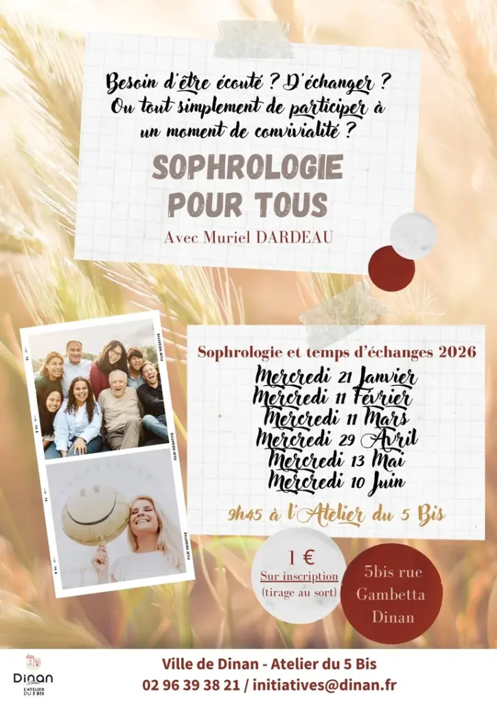 Café sophro à Dinan : la pause bien-être à 1 €