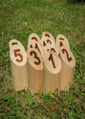 Concours de mölkky à Saint-Étienne le 26 juillet