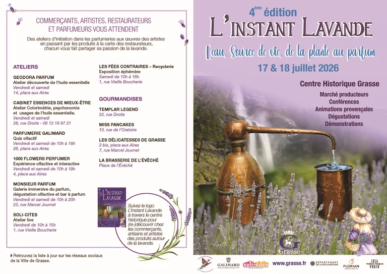 L’Instant Lavande anime Grasse pendant deux jours
