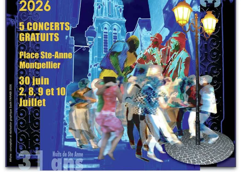 Montpellier : 5 soirées de concerts gratuits à la place Sainte-Anne
