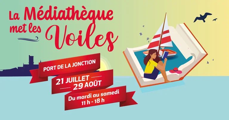 Nevers : « La médiathèque met les voiles » jusqu’au 29 août