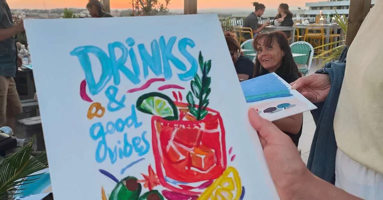Paint & Drink au Jost à Montpellier ce mercredi soir