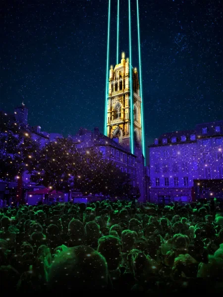 500 ans du clocher à Rodez : illuminations gratuites jusqu’au 31 août