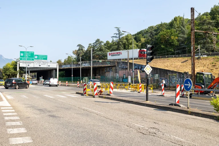 À Chambéry, cinq chantiers changent vos accès