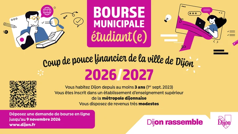 À Dijon, un soutien étudiant accessible sous conditions