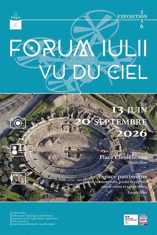 À Fréjus, l’Antiquité se dévoile gratuitement vue du ciel