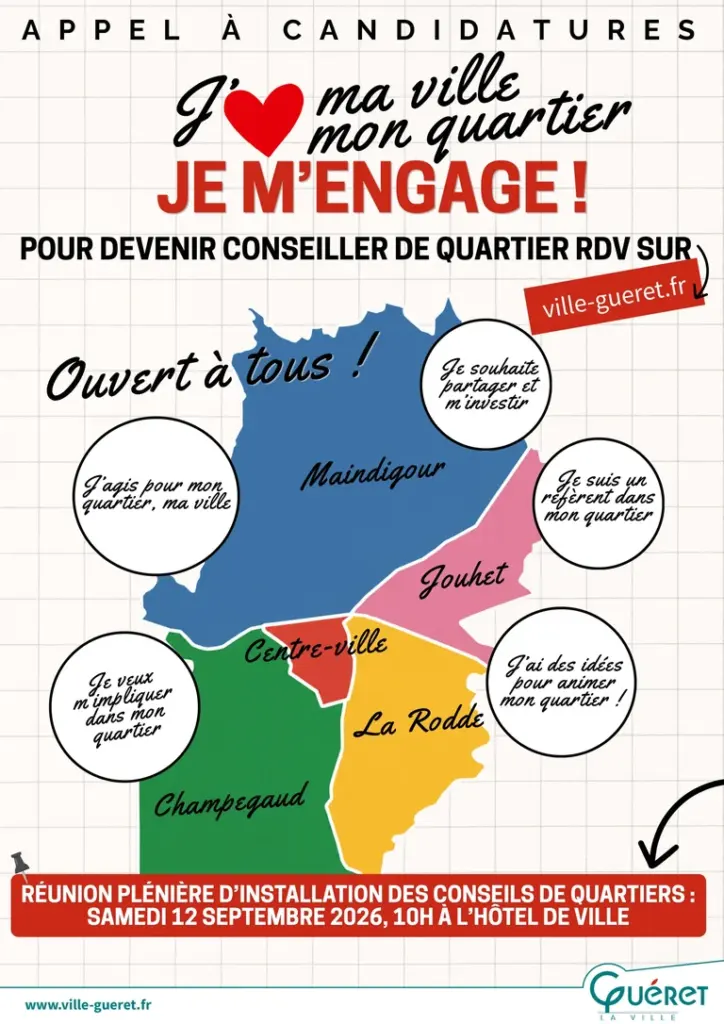 À Guéret, une réunion gratuite pour agir dans son quartier