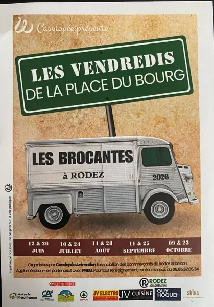 Brocante de l’Été à Rodez : du 9 au 23 octobre