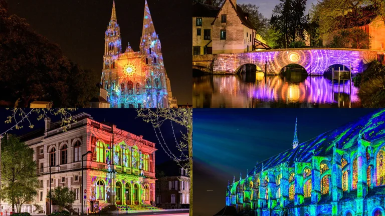 Chartres en lumières : le parcours gratuit jusqu’en janvier