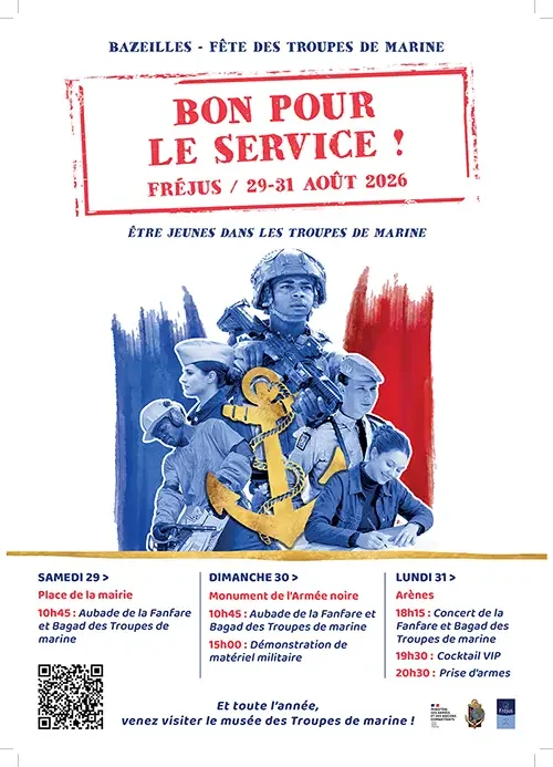 Commémoration de Bazeilles à Fréjus : le programme du 31 août