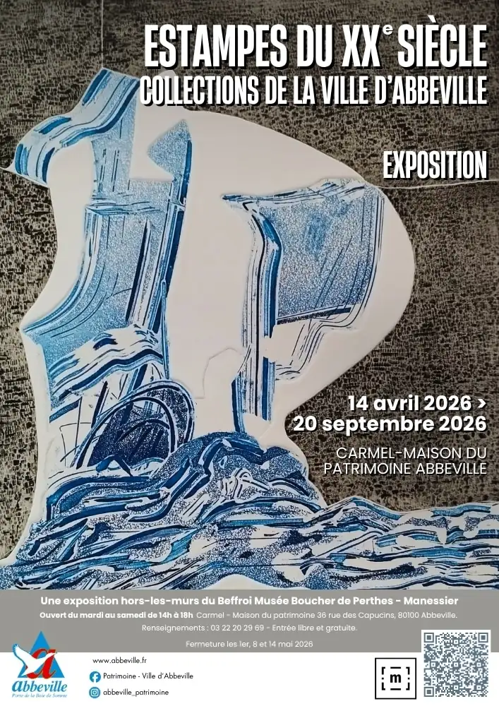 Estampes du XXe siècle à Abbeville : entrée gratuite