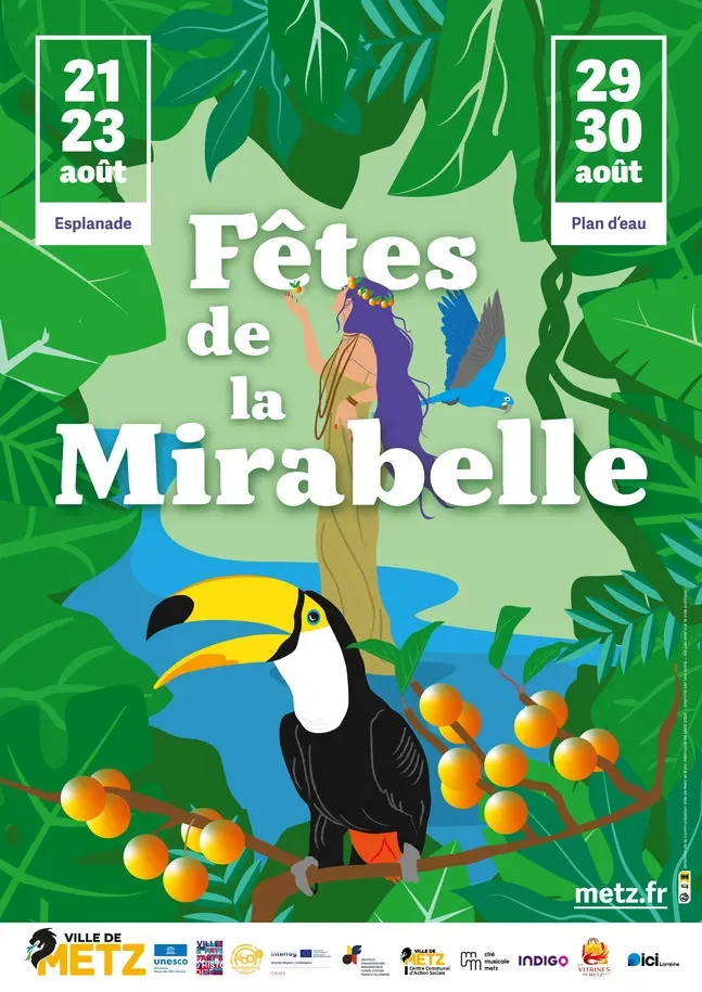 Fêtes de la Mirabelle à Metz : soirée gratuite le 29 août
