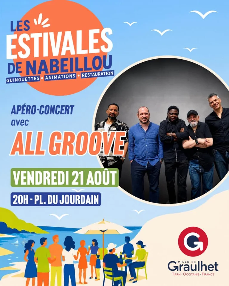 Graulhet : All Groove aux Estivales le 21 août