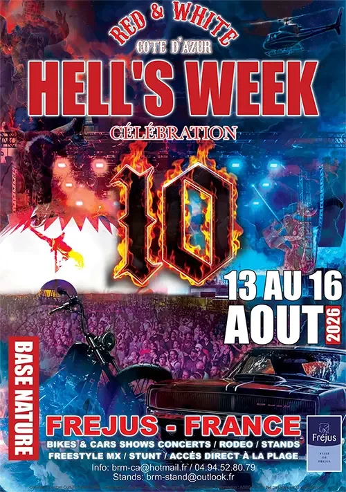 Hell’s Week à Fréjus : le rendez-vous biker du 15 août