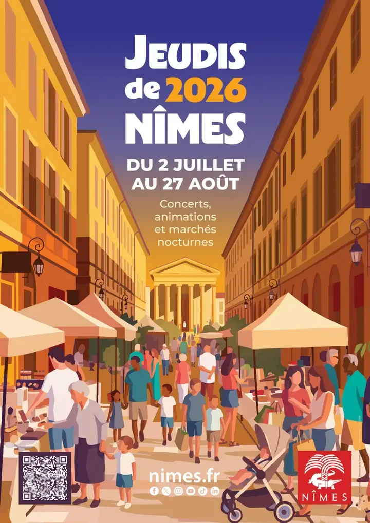 Jeudis de Nîmes : l’ultime soirée gratuite arrive le 27 août