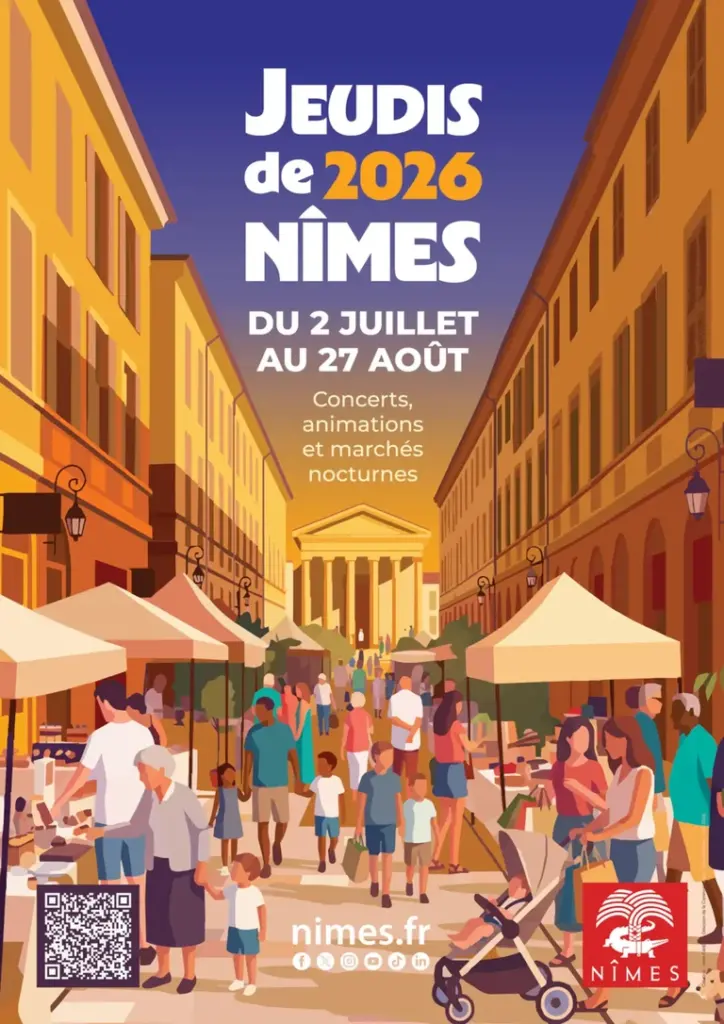 Jeudis de Nîmes : l’ultime soirée gratuite arrive le 27 août