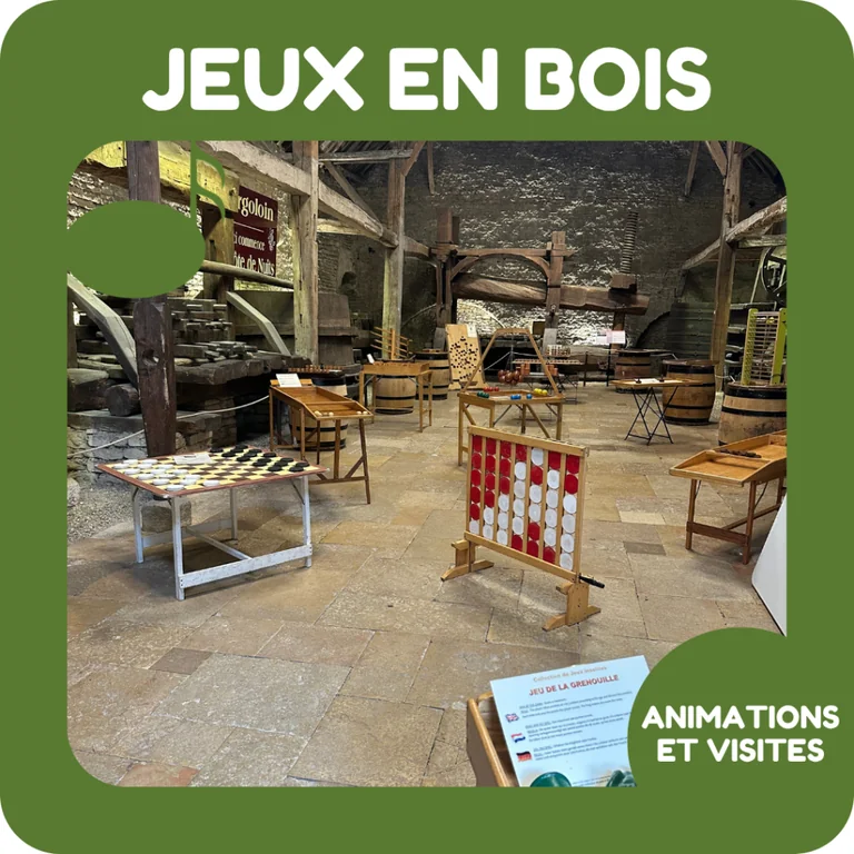 Jeux en bois à Beaune : mardis d’été à la Cuverie